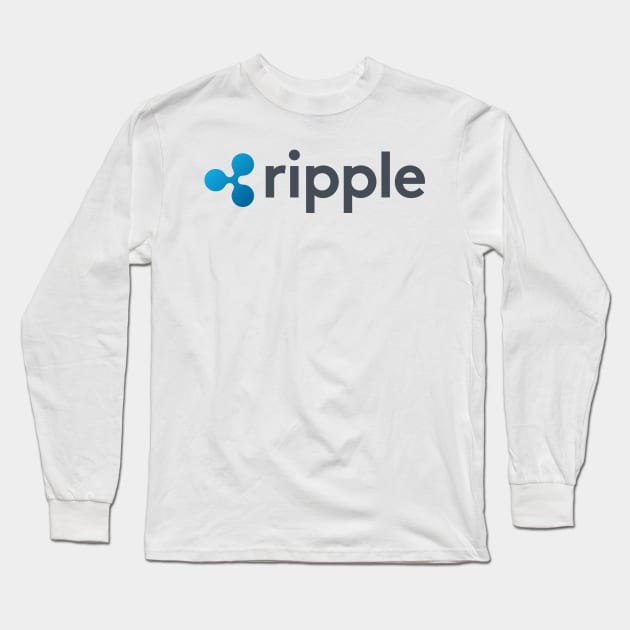 Ripple XRP Crypto Long Sleeve T-Shirt by cryptogeek